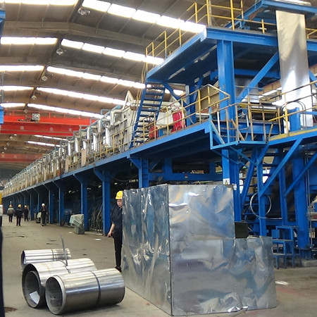 Technical proposal reference for 650mm narrow strip hot-dip galvanizing production line